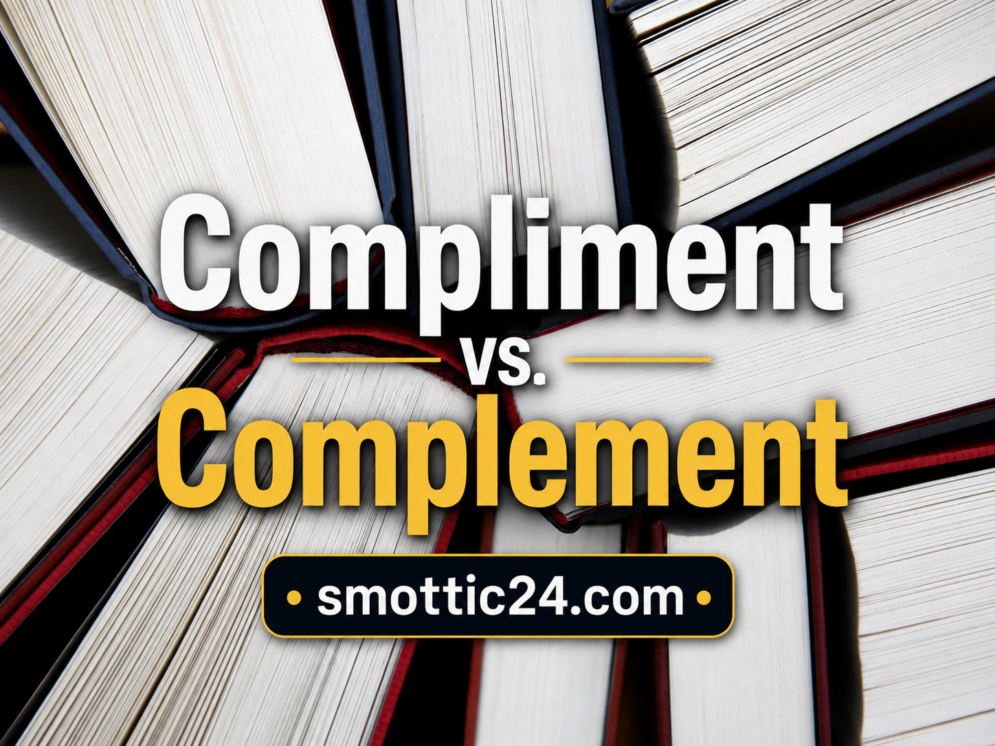 Compliment vs Complement